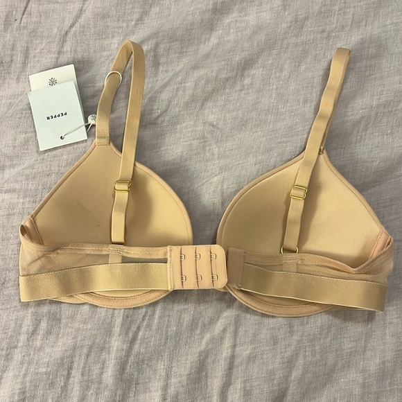 NWT Pepper Lift Up Bra in Buff 38A - Picture 5 of 9
